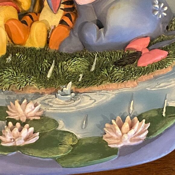 Disney Bradford Exchange Winnie The Pooh Honey Pot Adventure Collector Plate - Picture 9 of 12